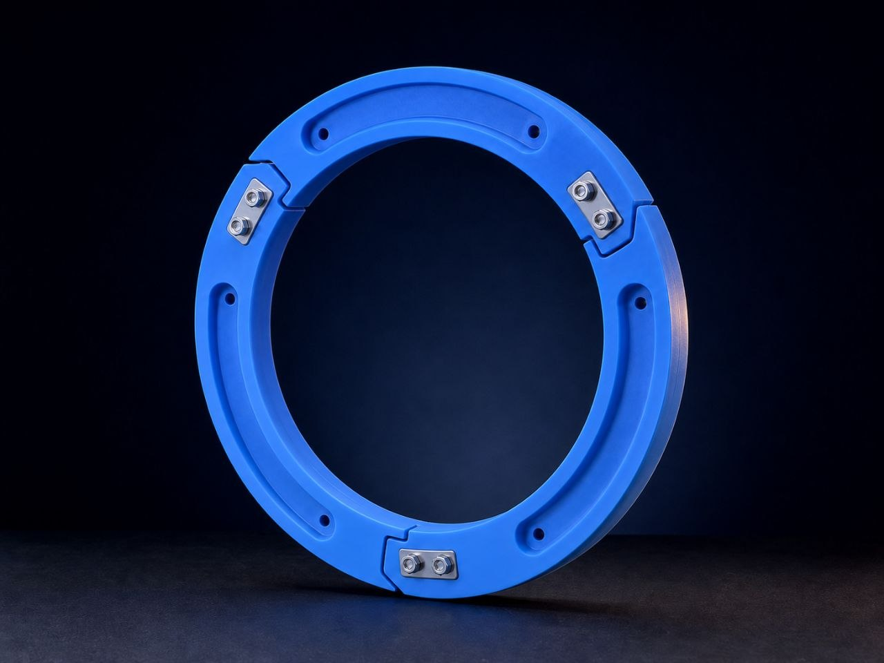 Dynamic RunFlat segmented polymer insert